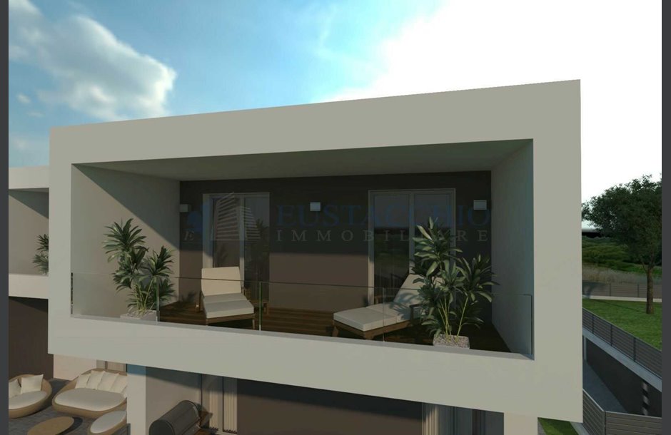 Nuovo sul mercato Nuova costruzione vendita quadrilocale cantiere Bolgare - 290.000 € bolgare 3d_2_recover_villa 2 terrazza camere_tn-2