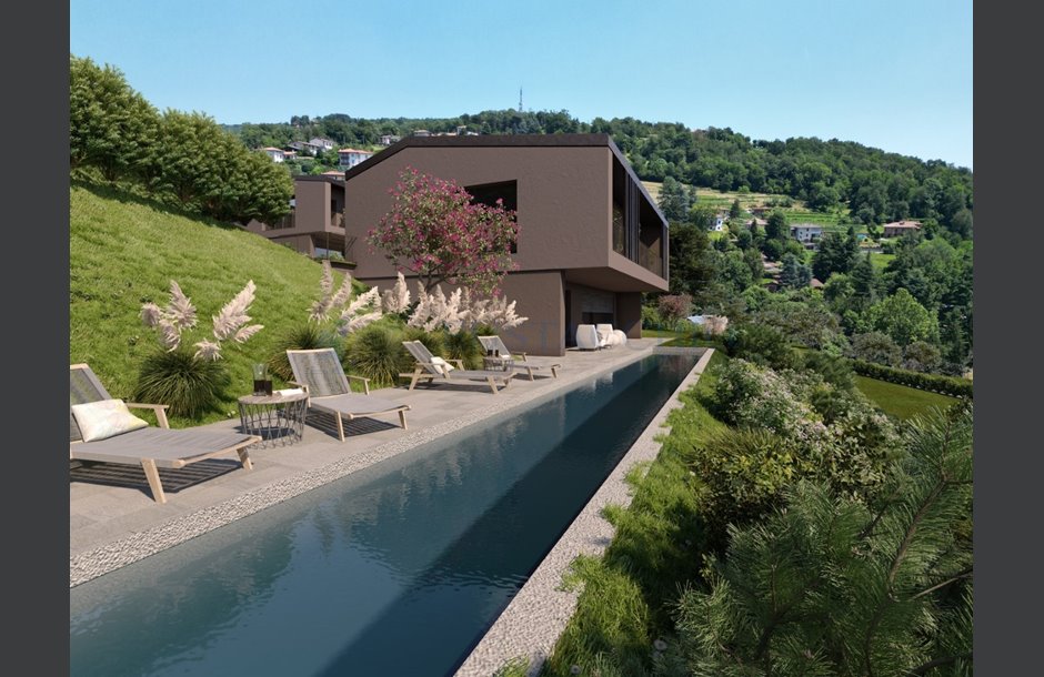 Nuovo sul mercato Nuova costruzione vendita villa cantiere Ponteranica - 1.300.000 € 01-13