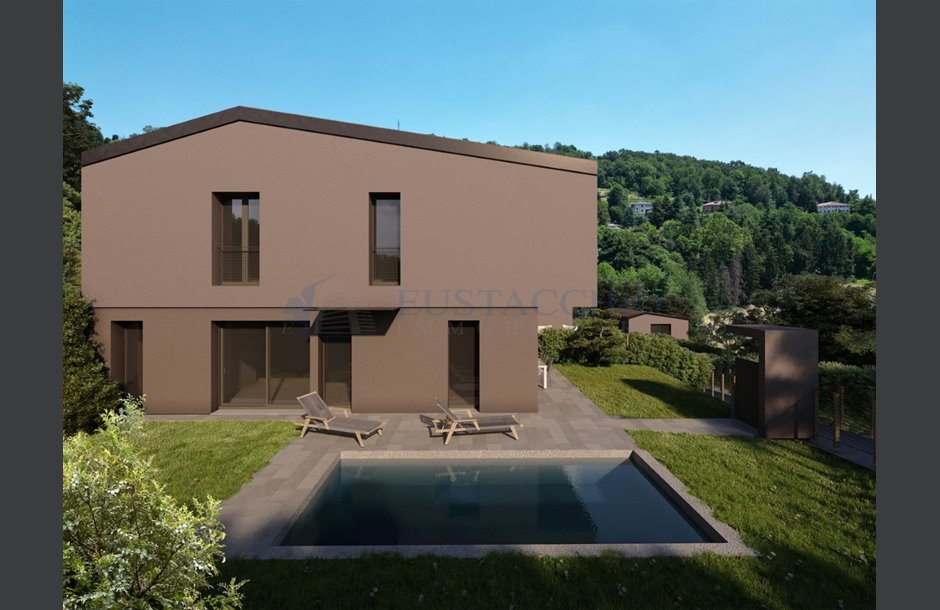 Nuovo sul mercato Nuova costruzione vendita villa di testa cantiere Ponteranica - 765.000 € 01-19