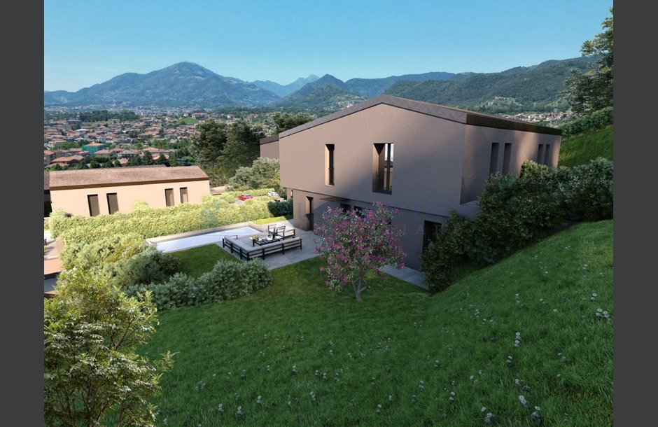 Nuovo sul mercato Nuova costruzione vendita villa di testa cantiere Ponteranica - 895.000 € 02-21