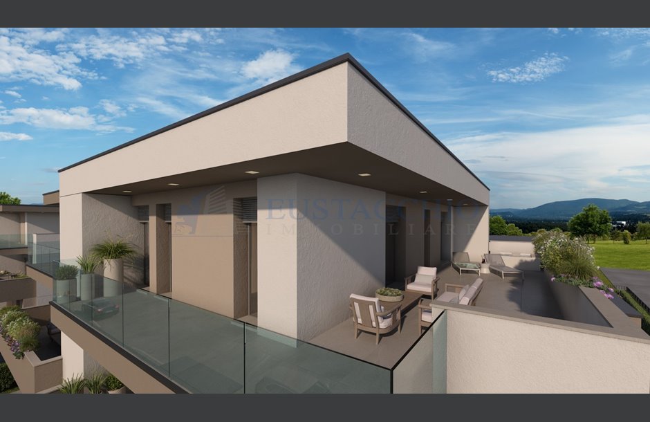 Nuovo sul mercato Nuova costruzione vendita attico cantiere Mozzo - 765.000 € 005-1