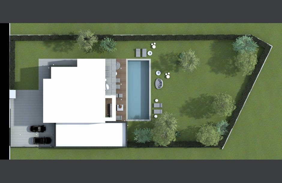 Vendita villa con box triplo Treviolo - trattativa riservata Vista parallela_4